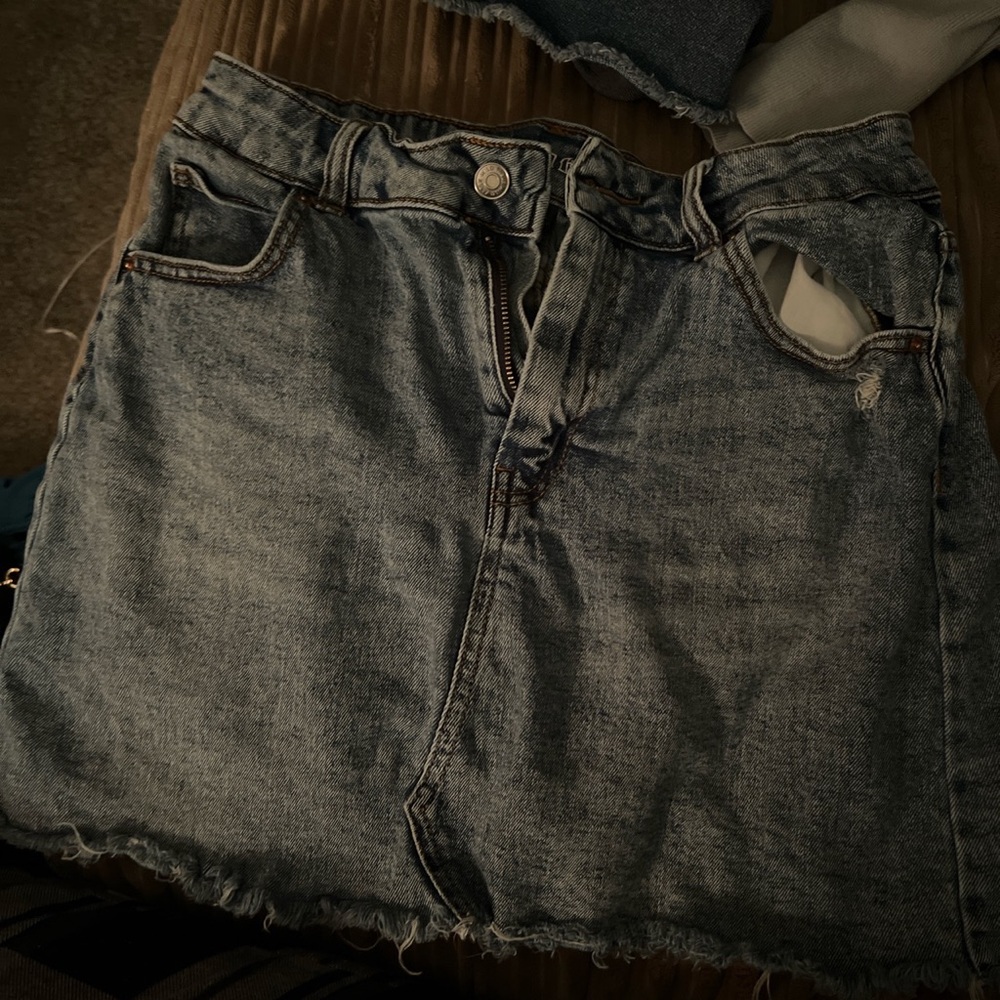 Short Jean skirt